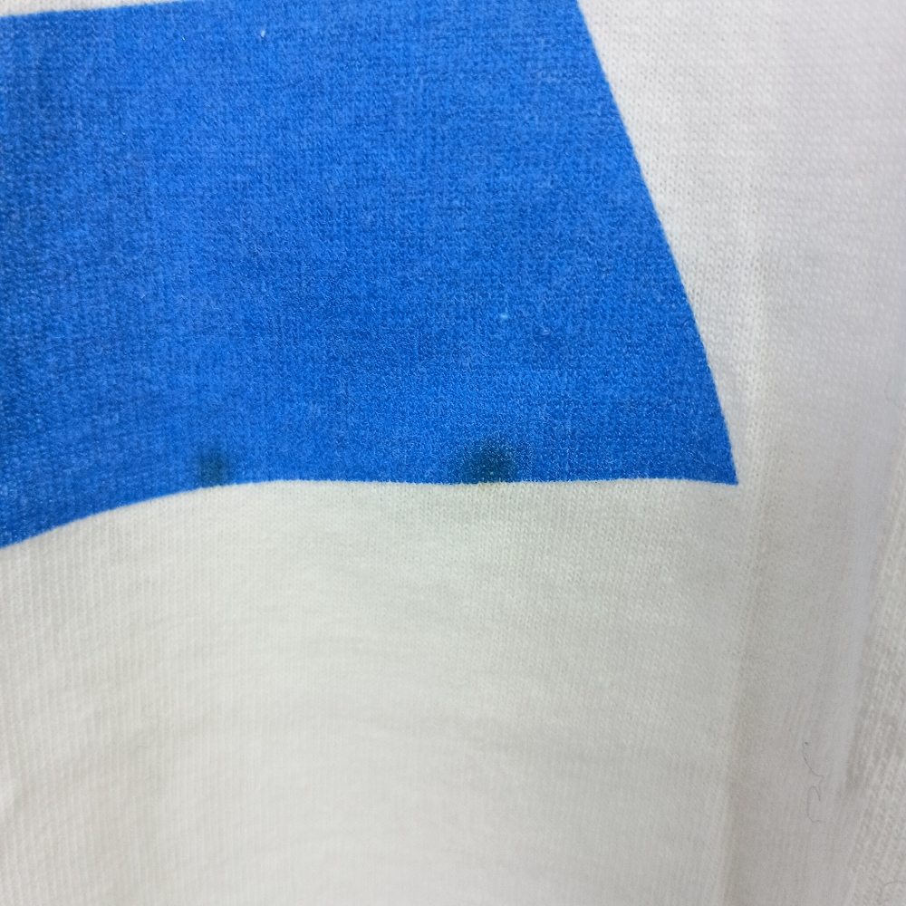 Vintage 80s LA California T Shirt White Large Short Sleeve Single Stitch USA - Picture 14 of 15